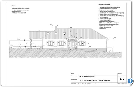 K-i homlokzat M=100-1