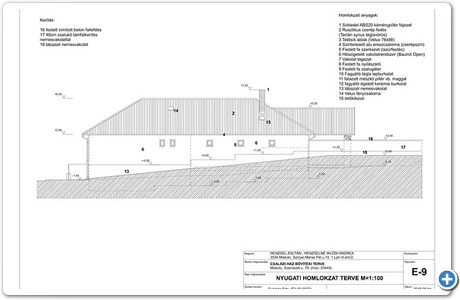 Ny-i homlokzat M=100-1