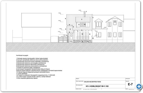 Ny-i homlokzat M=100-1